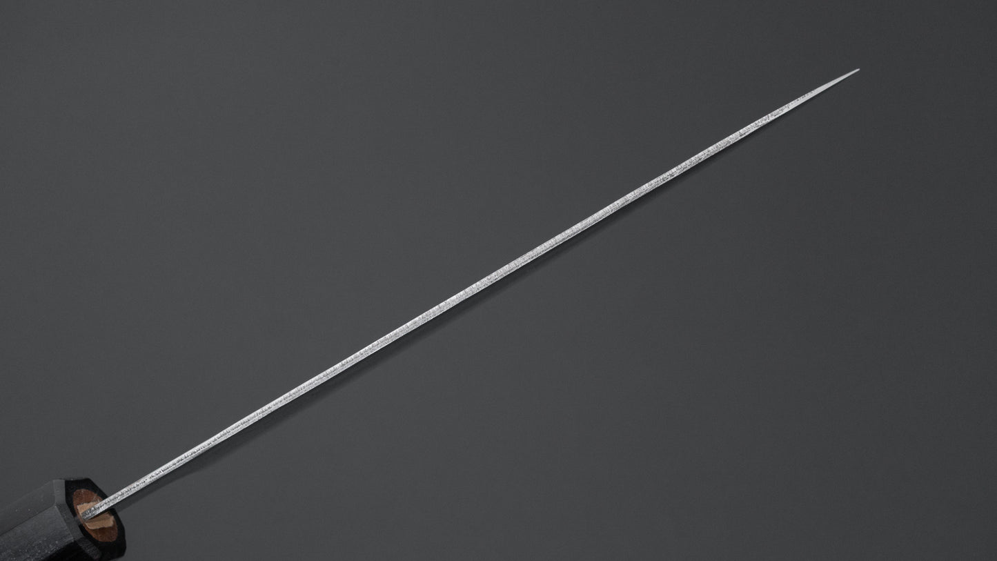 Hitohira Futana SUS440 Stainless Damascus Petty 135mm Walnut Handle