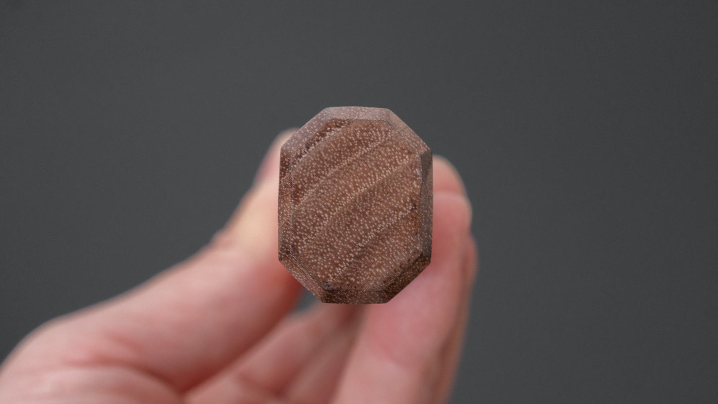 Hitohira Futana SUS440 Stainless Damascus Petty 135mm Walnut Handle