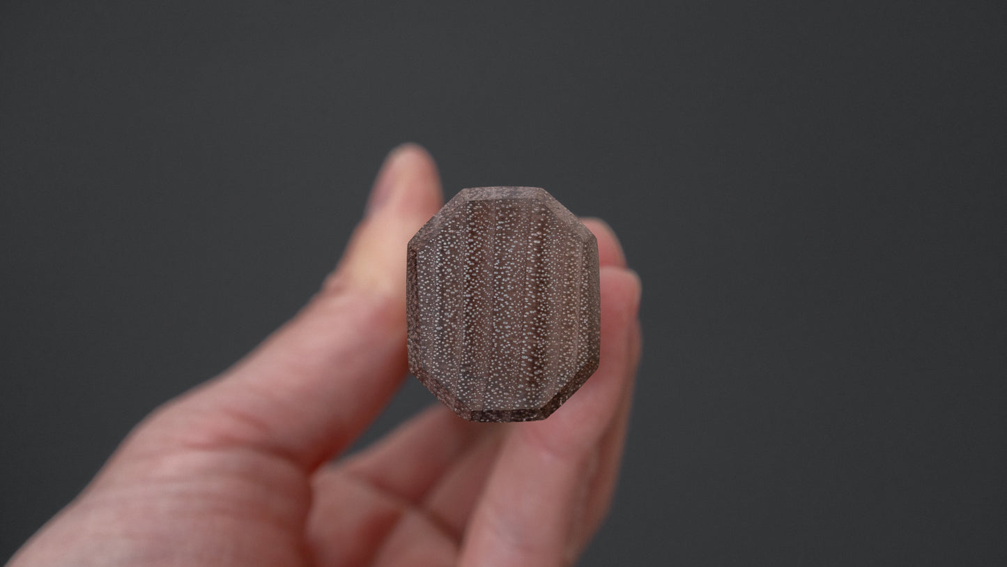 Hitohira Futana Zweedse roestvrijstalen Nashiji Damascus Santoku 170 mm walnoot handvat