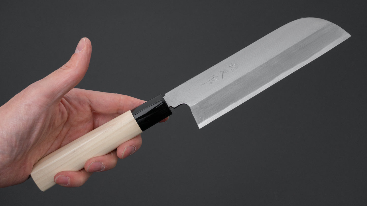Morihei Yoshitomo Kamagata Usuba 165mm Poplar Handle