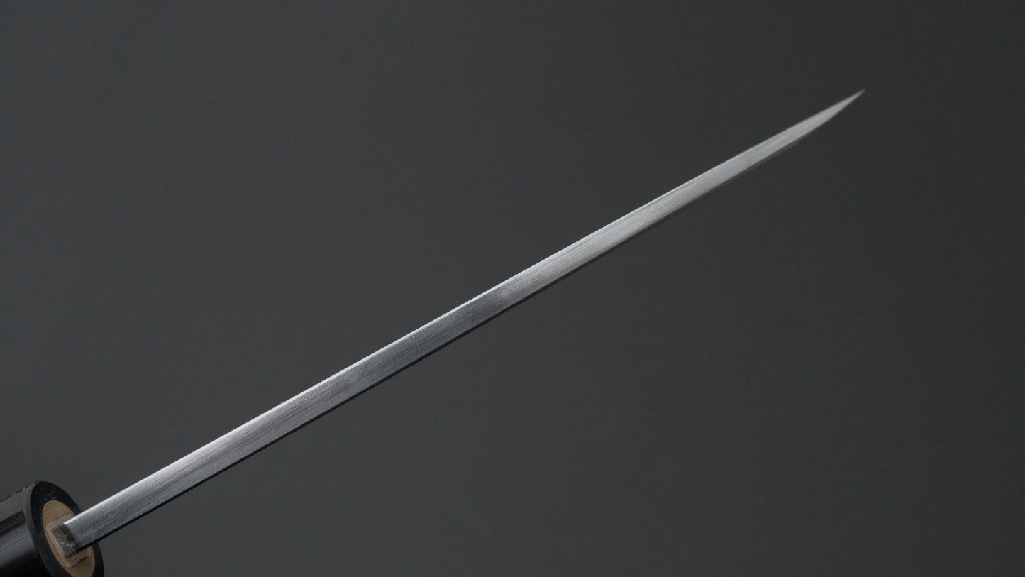 Hitohira Togashi White #2 Deba 120mm Ho Wood Handle (D-Shape/ Saya)