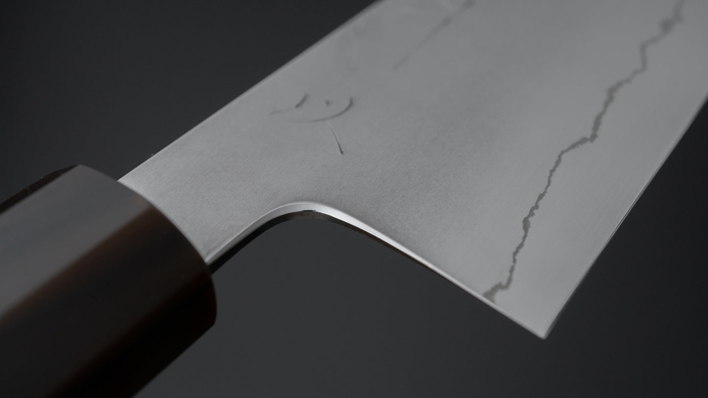 Hitohira Kikuchiyo Izo Silver #3 Gyuto 210mm Yakusugi Cedar Handle