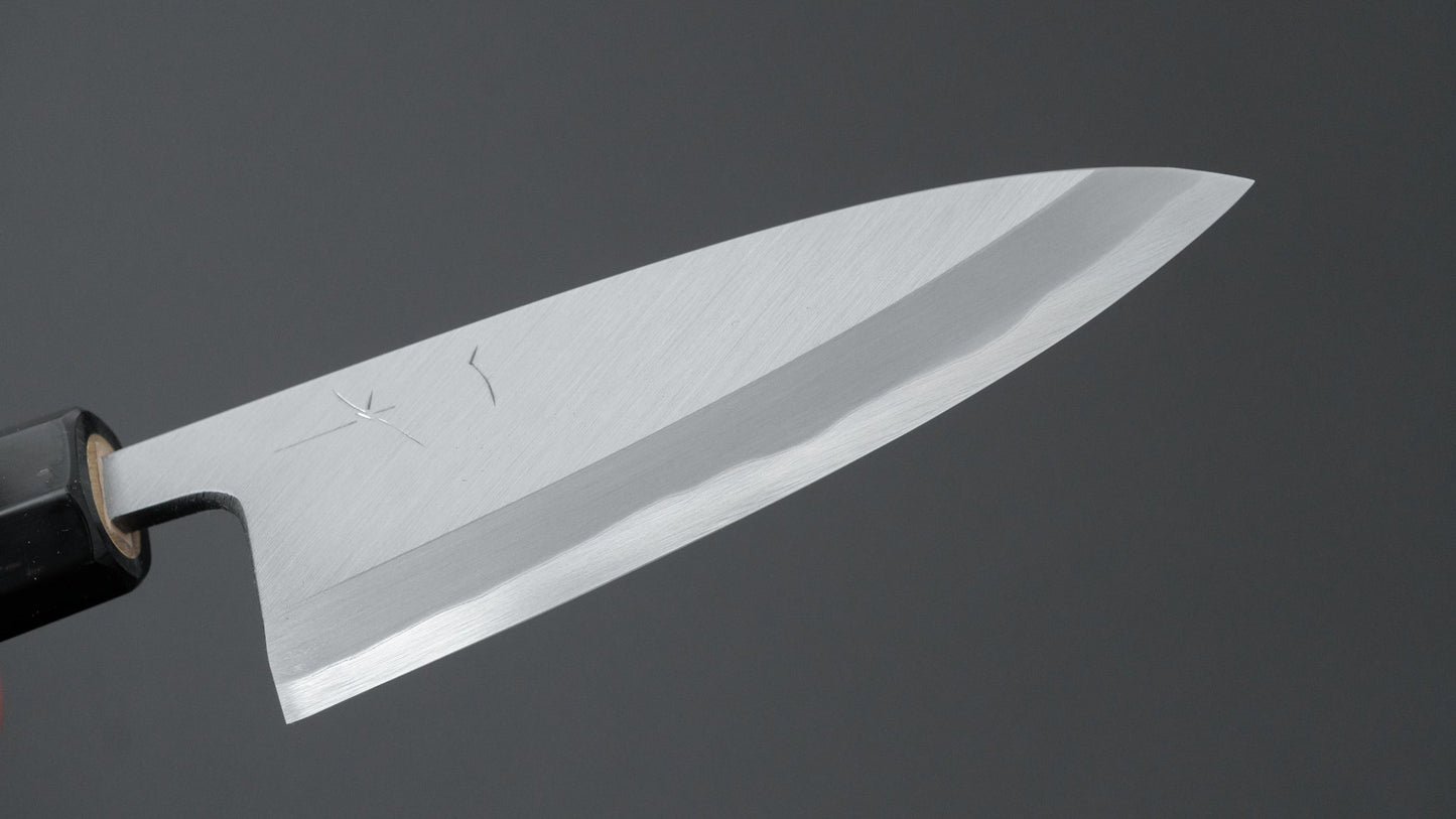 Hitohira Togashi Blue #2 Deba 120mm Ho Wood Handle (Saya)