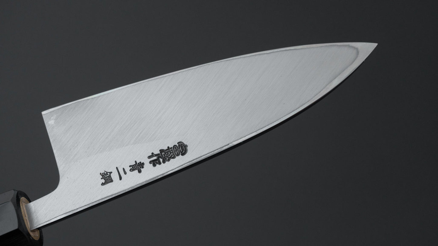 Hitohira Togashi Blue #2 Deba 120mm Ho Wood Handle (Saya)