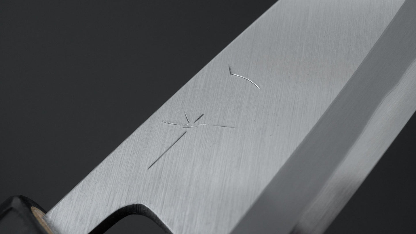 Hitohira Togashi Blue #2 Deba 120mm Ho Wood Handle (Saya)