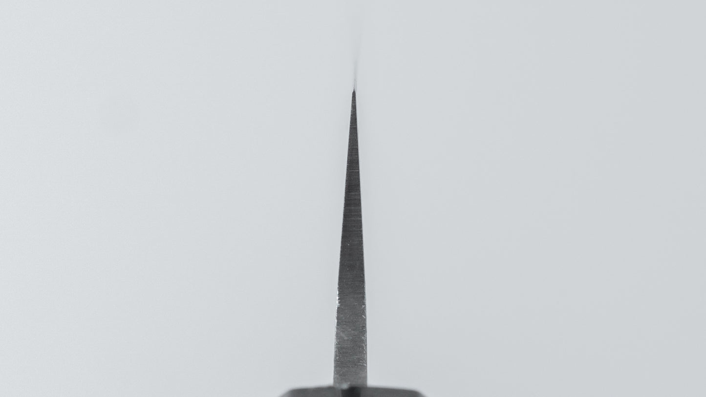 Hitohira HG Tsuchime Damascus Sujihiki 240 mm walnoot handvat