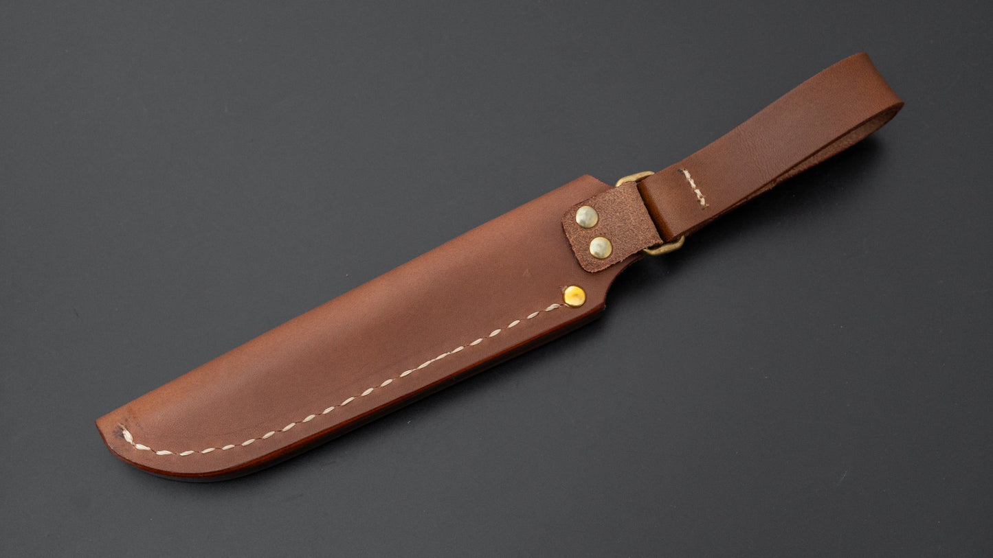 MOKI Berg Pro Trail Fixed Blade Linen Micarta Handle