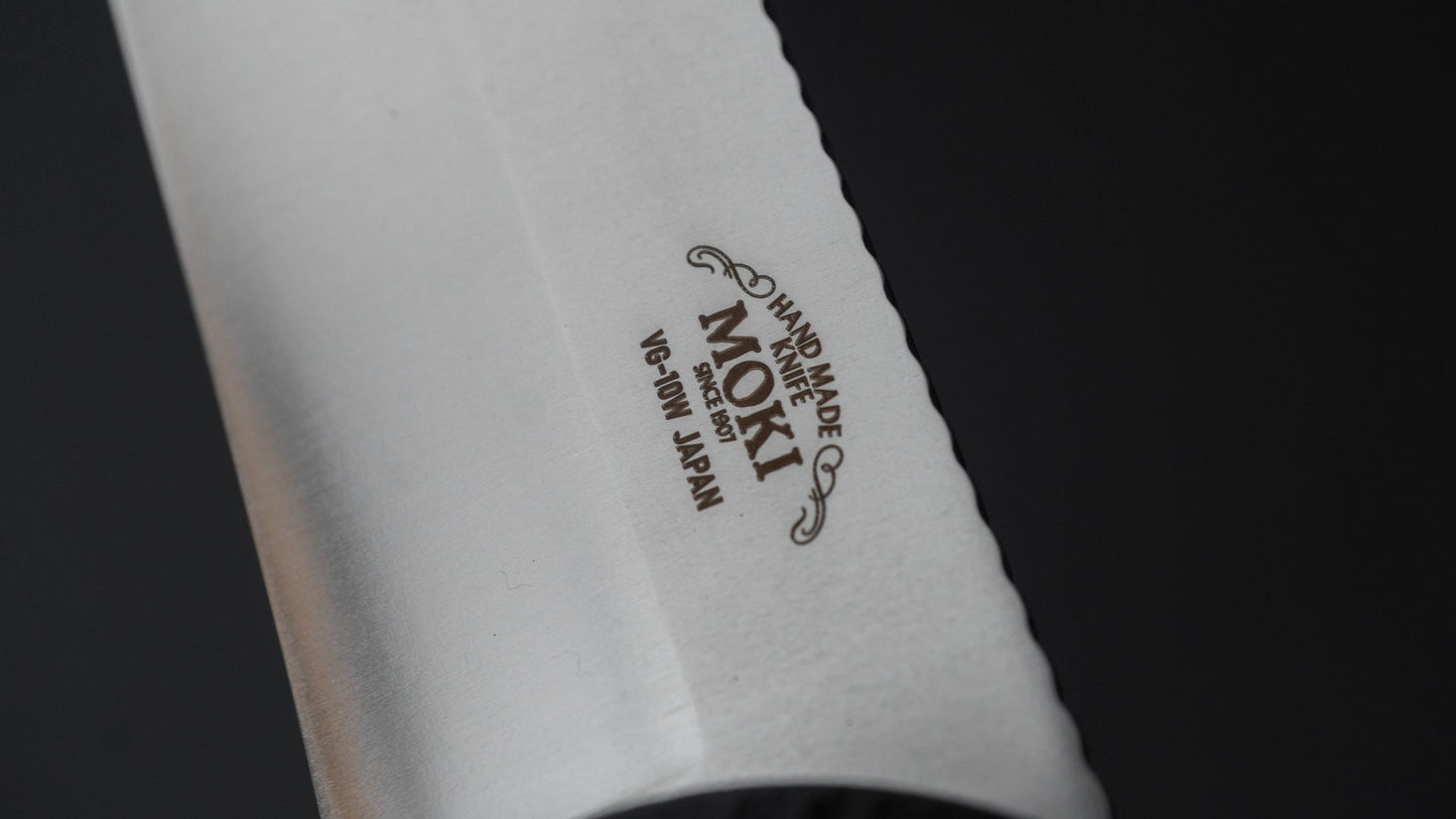 MOKI Berg Robson Ruggedman Fixed Blade Linen Micarta Handle