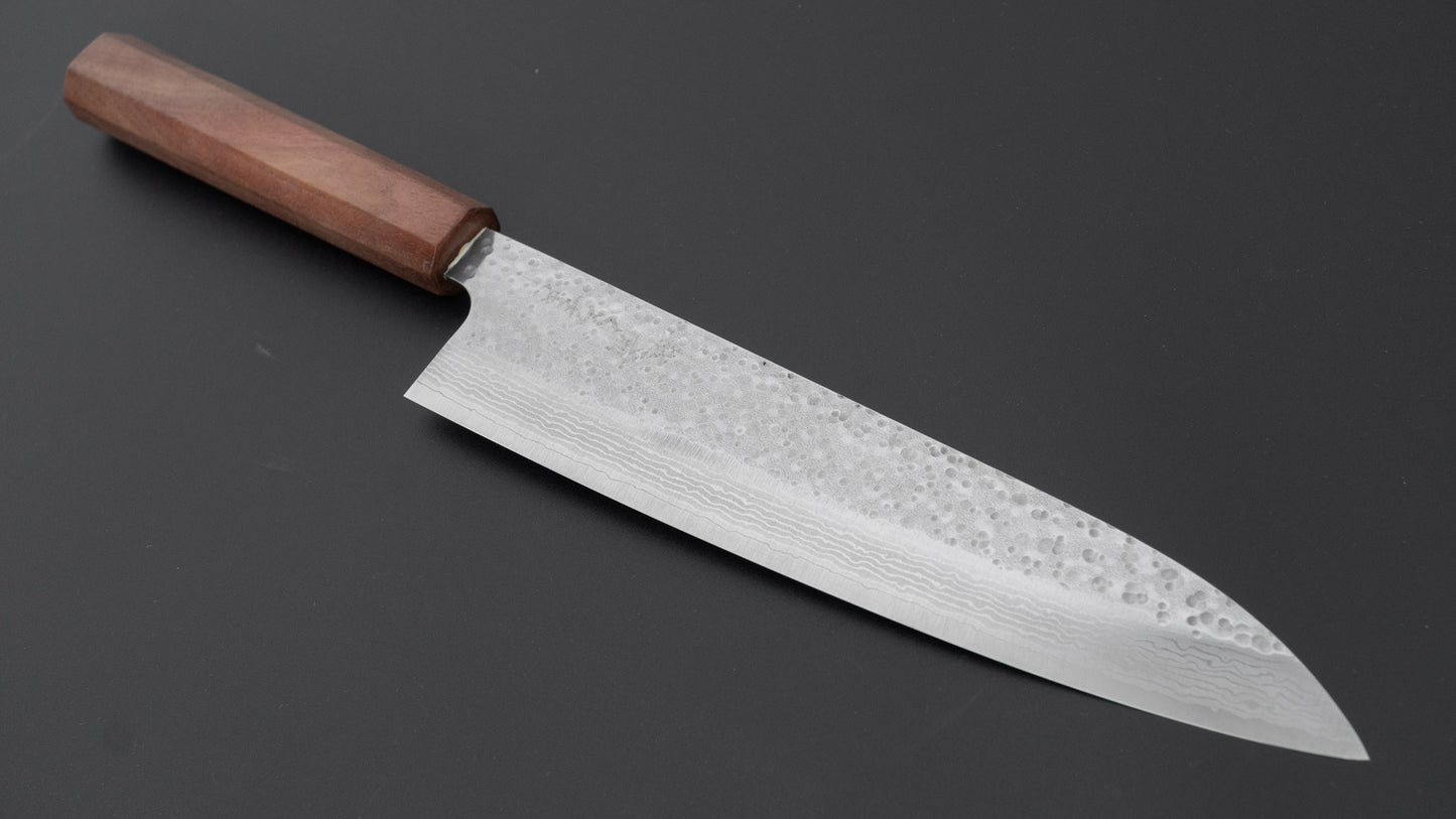 Makoto Kurosaki STK VG-7 Gyuto 210mm Walnoten Handvat