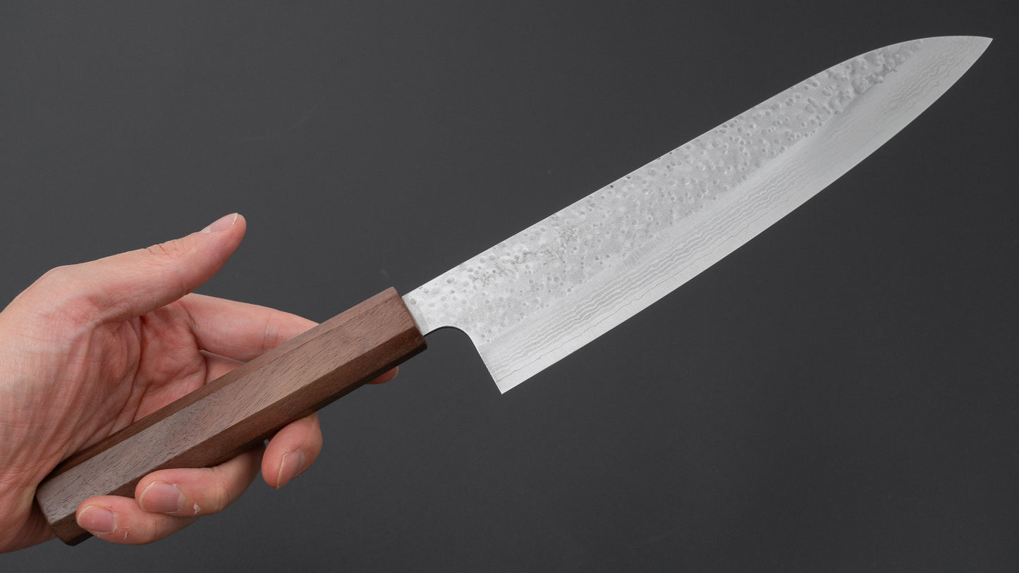 Makoto Kurosaki STK VG-7 Gyuto 210mm Walnoten Handvat