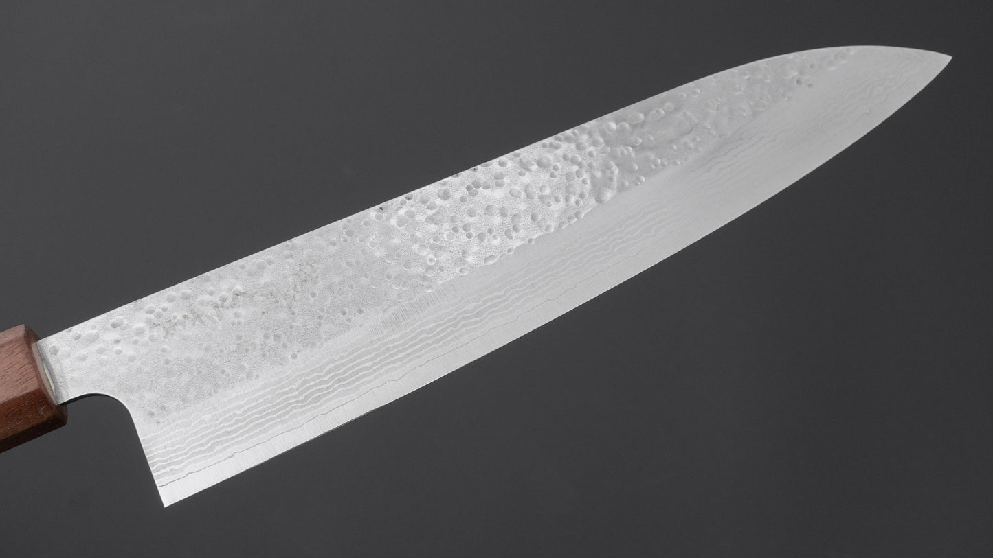 Makoto Kurosaki STK VG-7 Gyuto 210mm Walnoten Handvat