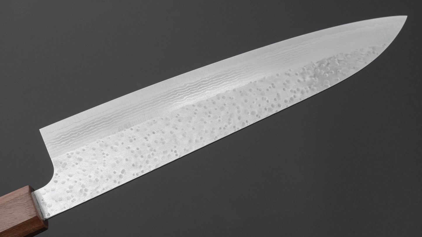 Makoto Kurosaki STK VG-7 Gyuto 210mm Walnoten Handvat