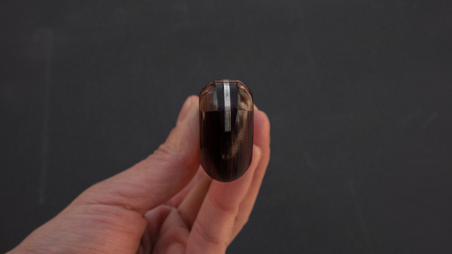 Hitohira TP Gyuto 210 mm wijnpakka-handvat