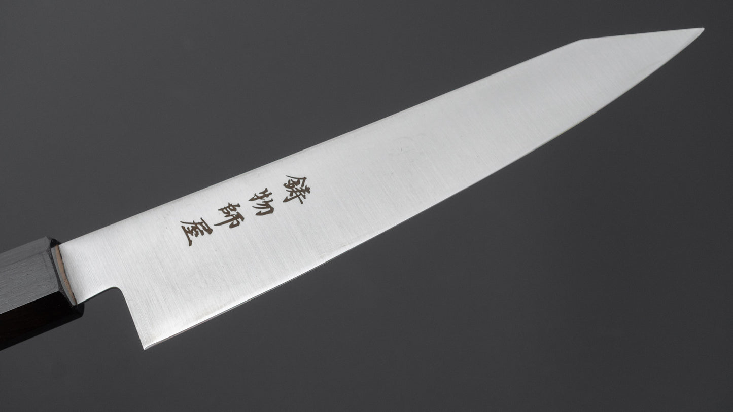 Hitohira Imojiya TH Stainless Kiritsuke Petty 150mm Ebony Handle (Wa)