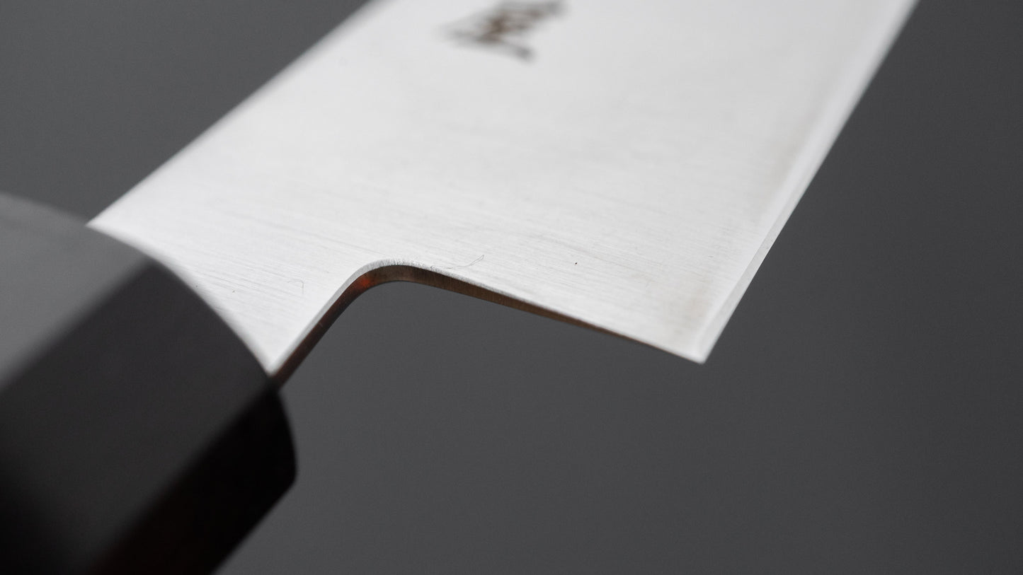 Hitohira Imojiya TH Stainless Kiritsuke Petty 150mm Ebony Handle (Wa)