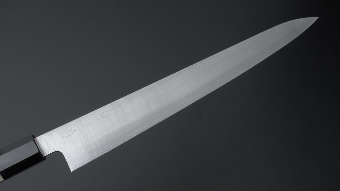 Hitohira Ashi Wit #2 Sujihiki 270 mm Ho houten handvat