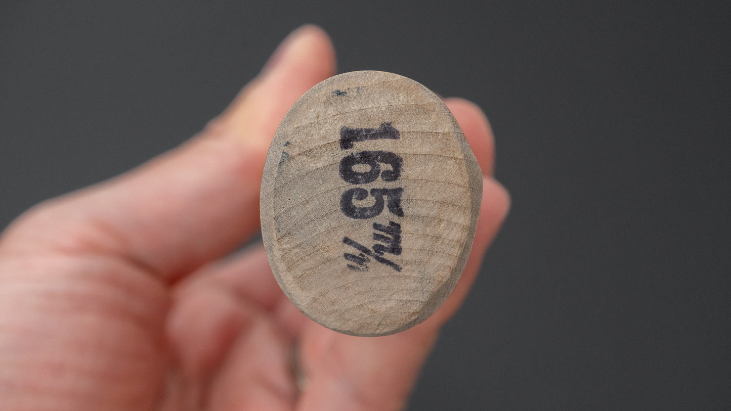 Morihei Munetsugu White #2 Ai Deba 165mm Ho Wood Handle