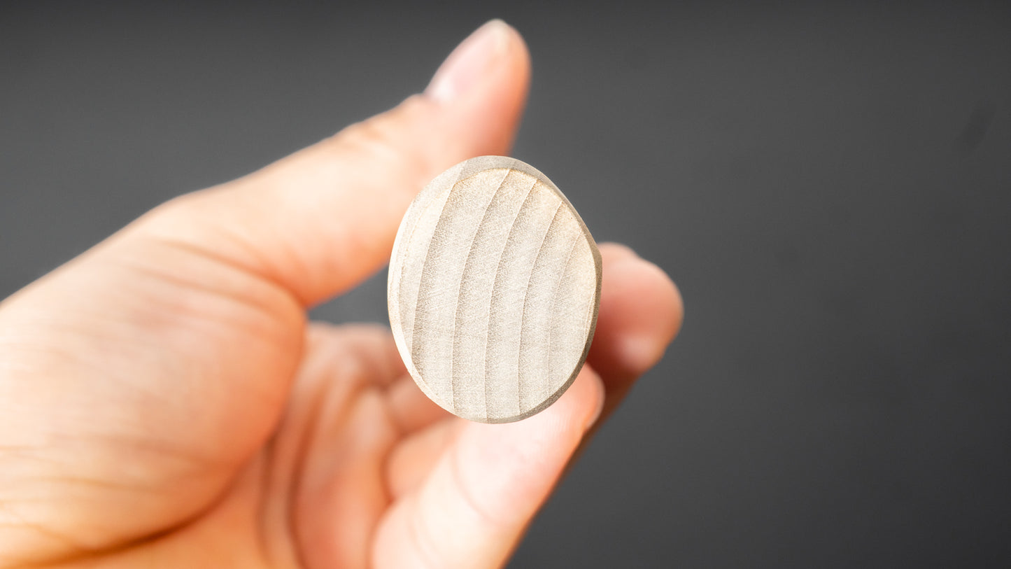 Hitohira Kikuchiyo Manzo Wit #3 Deba 150 mm Ho houten handvat (D-vorm)