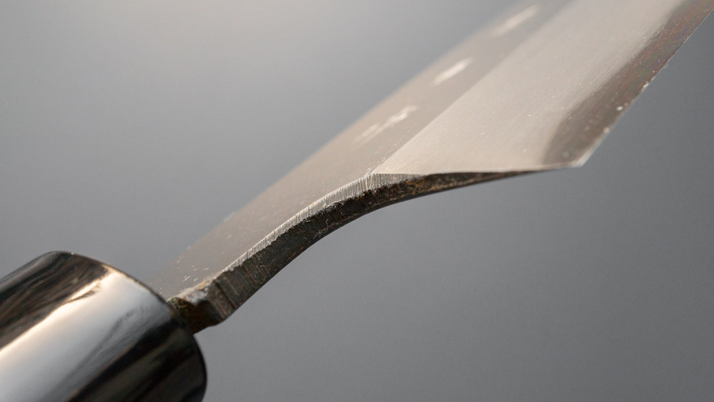 Morihei Yoshitomo Kamagata Usuba 180mm Poplar Handle