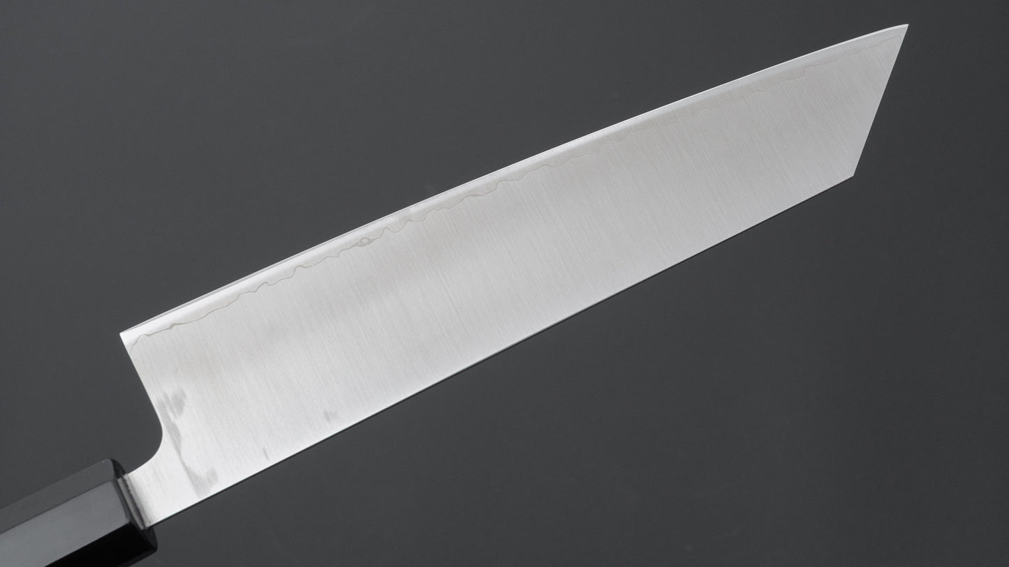 Hitohira Futana Stainless Migaki Kiritsuke Gyuto 210mm Ebony Handle