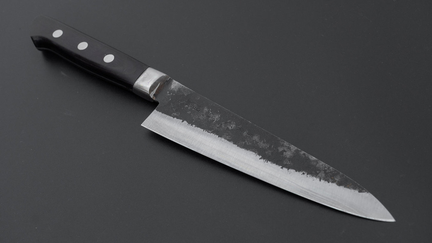 Morihei Hisamoto Kurouchi White #1 Petty 150mm Pakka Handle