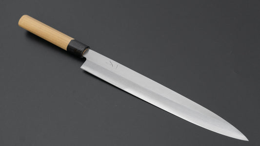 Hitohira Silver #3 Yanagiba 270mm Ho Houten Handvat (D-vorm)