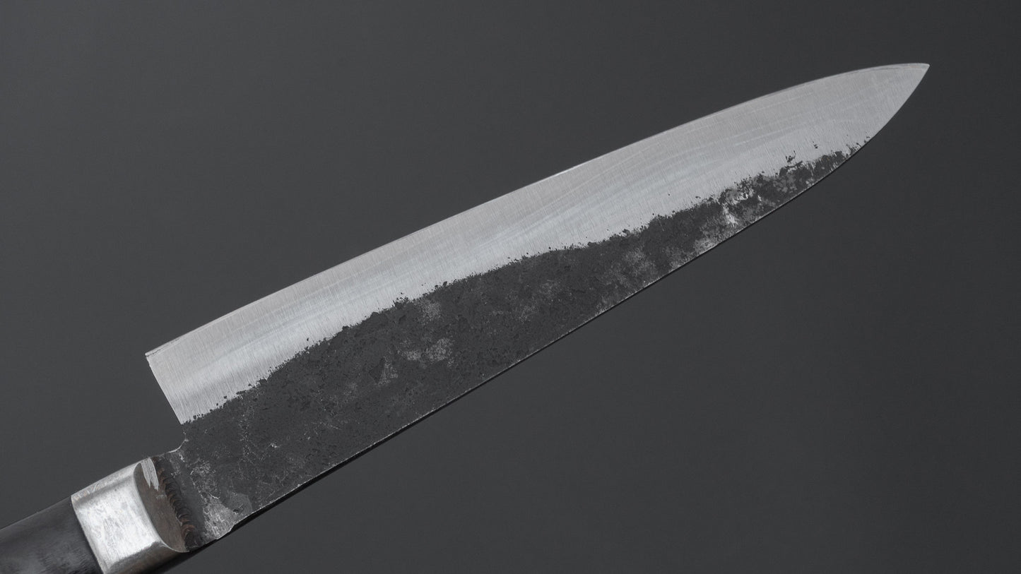Morihei Hisamoto Kurouchi White #1 Petty 150mm Pakka Handle