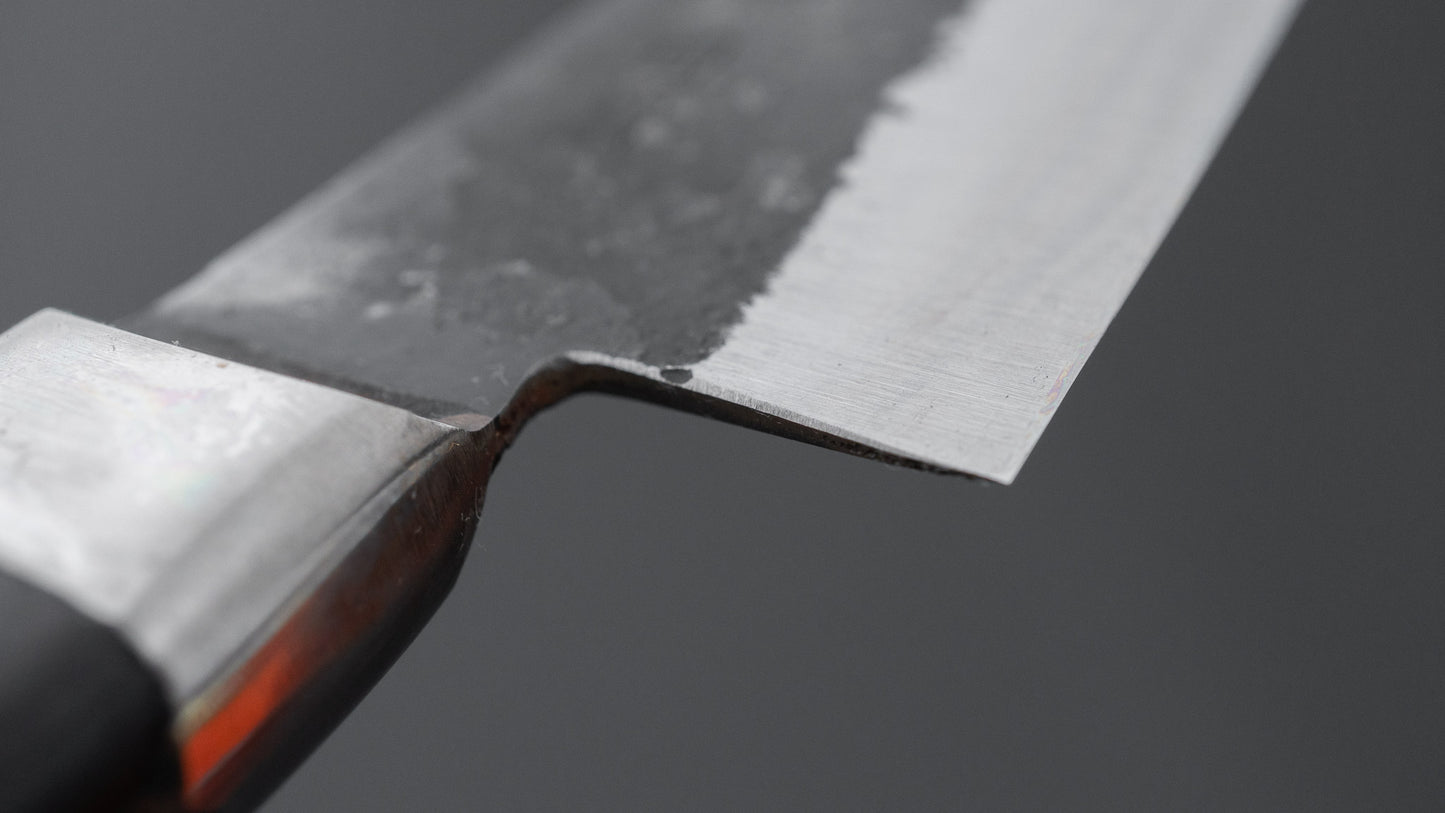 Morihei Hisamoto Kurouchi White #1 Petty 150mm Pakka Handle