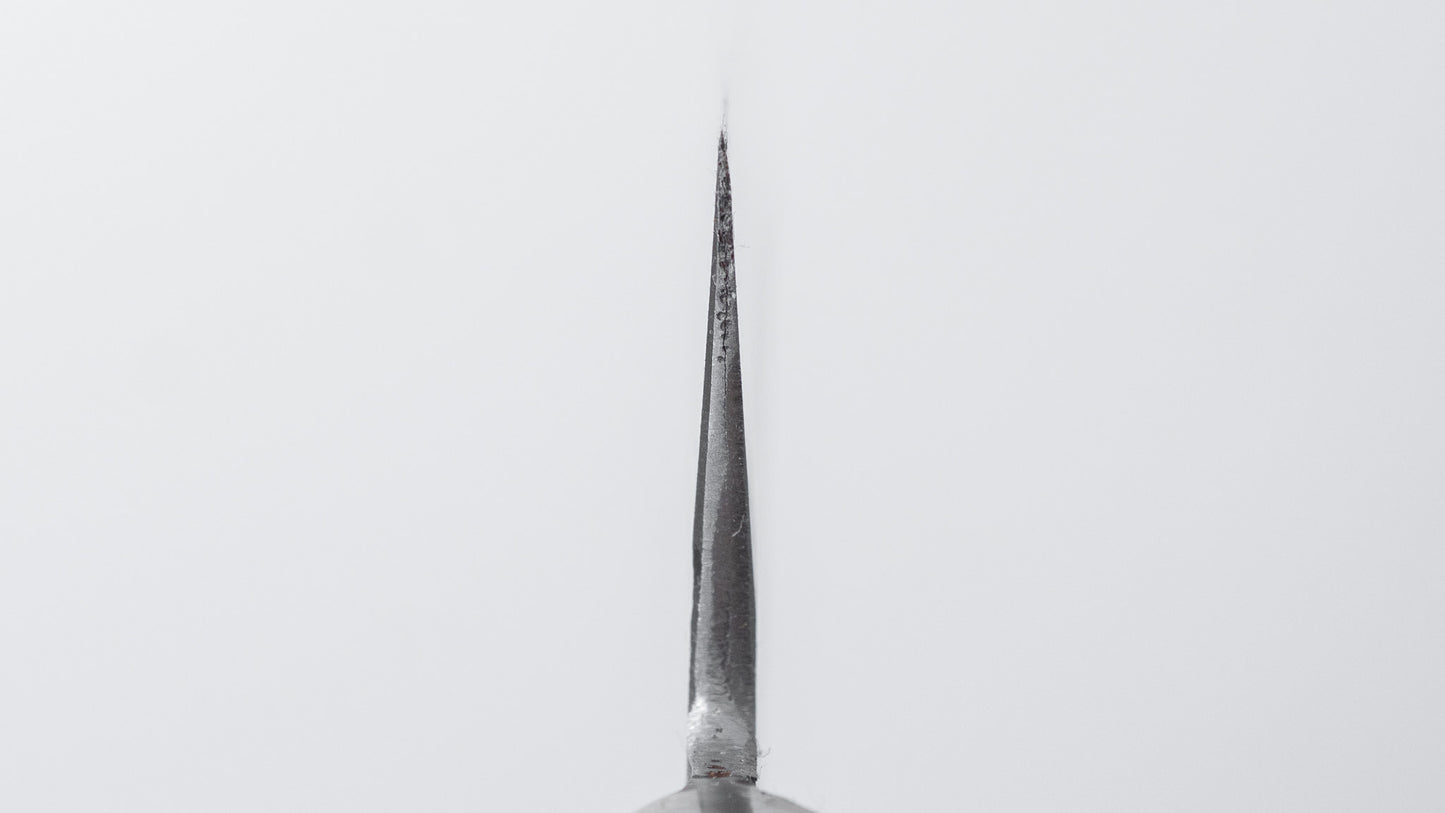 Morihei Hisamoto Kurouchi White #1 Petty 150mm Pakka Handle