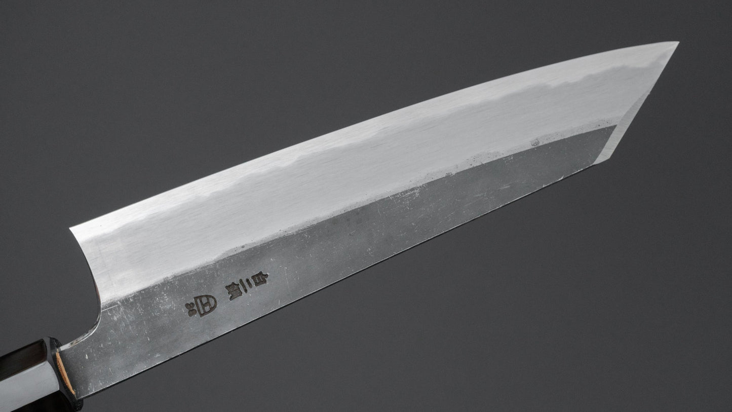 Hitohira Togashi White #2 Kurouchi Kiritsuke Gyuto 210mm Yakusugi Cedar Handle