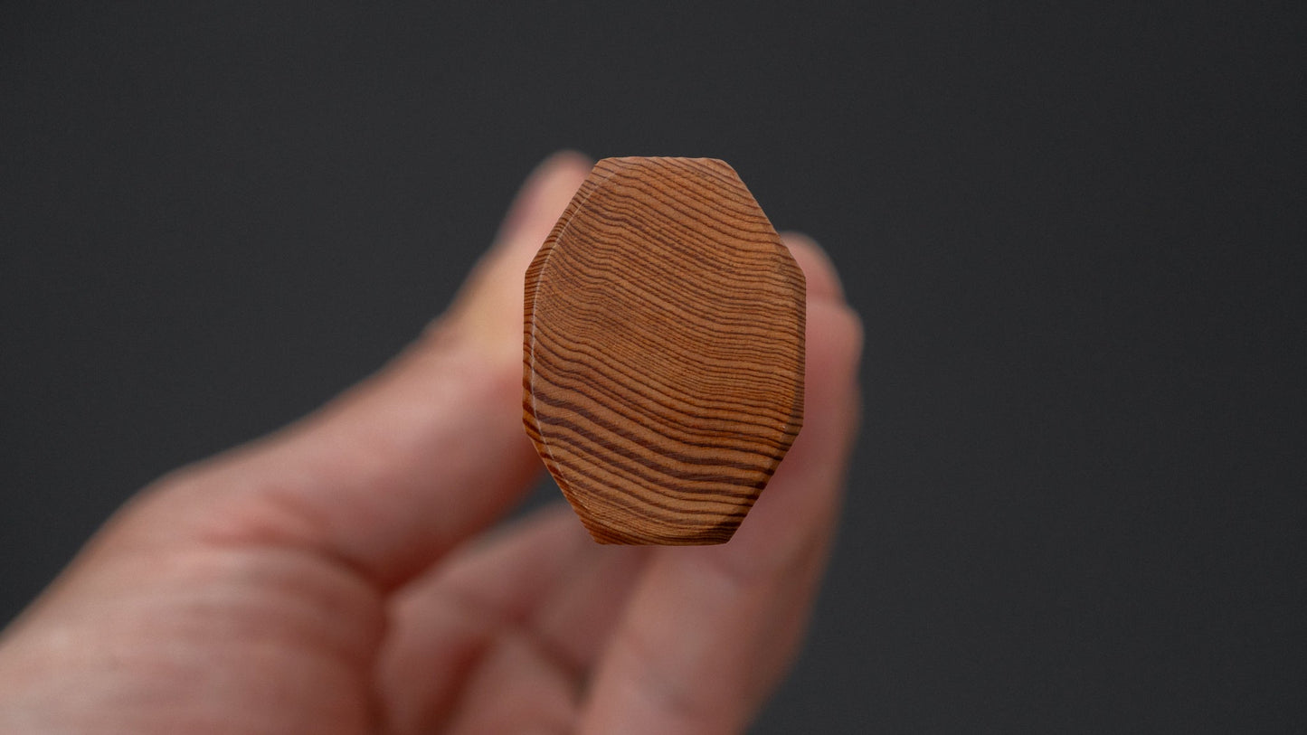 Hitohira Togashi White #2 Kurouchi Kiritsuke Gyuto 210mm Yakusugi Cedar Handle