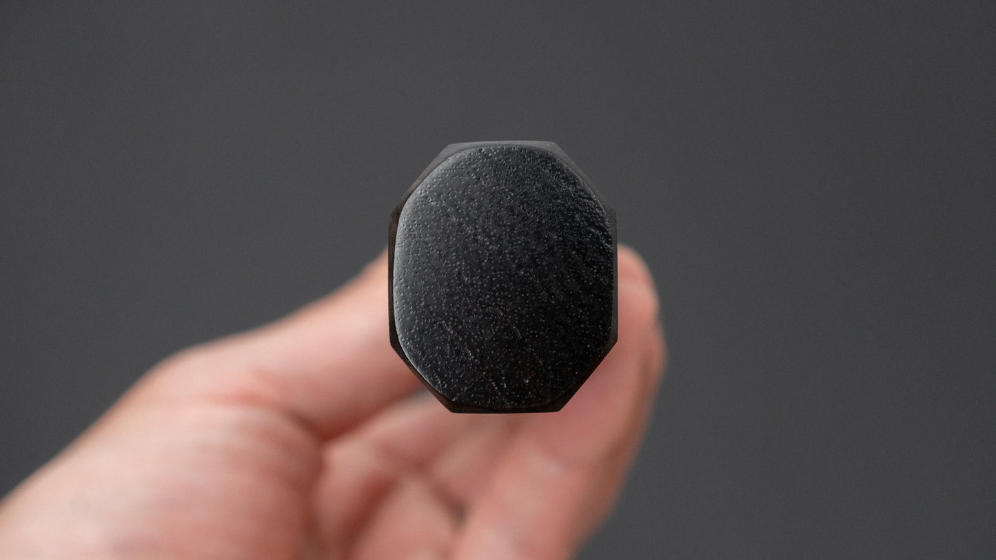 Hitohira Togashi Blue #2 Kurouchi Gyuto 240mm Ebony Handle