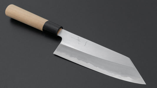Hitohira Togashi White #1 roestvrijstalen Migaki Bunka 180 mm Ho houten handvat (D-vorm)