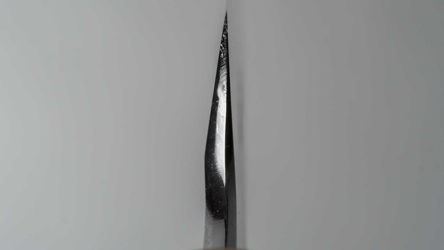 Hitohira Togashi White #1 Mizu Honyaki Yanagiba 300mm Taihei Ebony Handle (Saya)