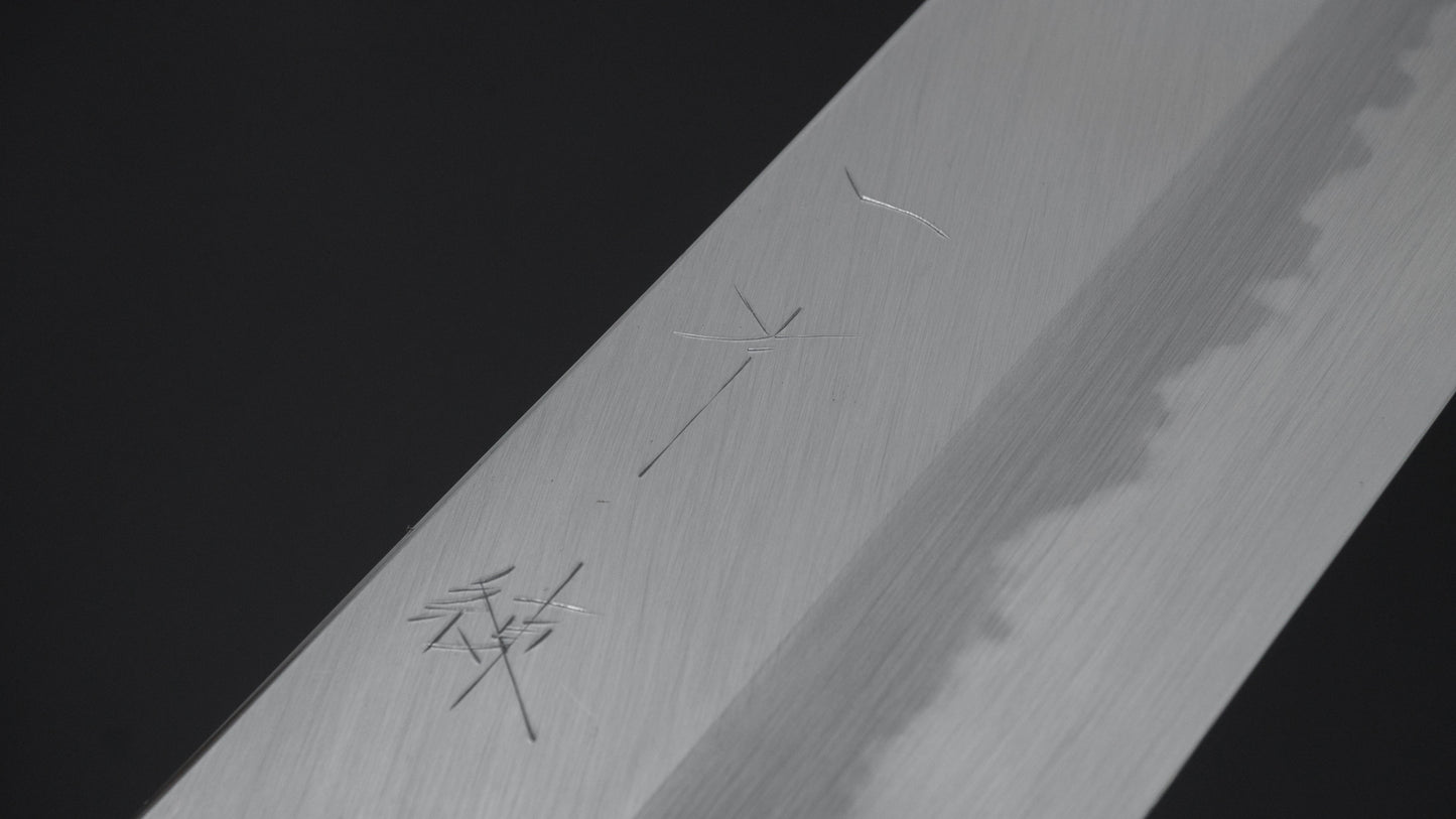 Hitohira Tanaka Ren White #2 Nakiri 180mm Ho Wood Handle