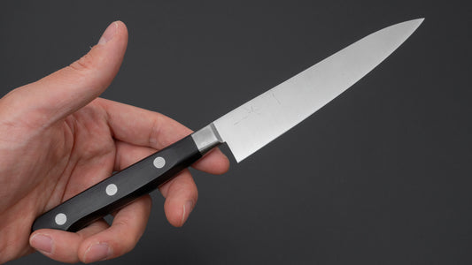 Hitohira AH Swedish Stainless Petty 120mm Pakka Handle