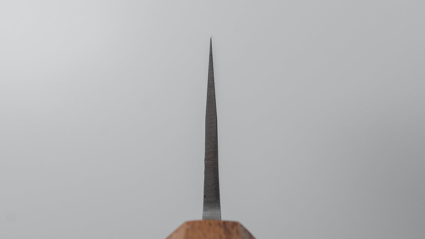 Hitohira TD Blue #2 Stainless Clad Kurouchi Gyuto 210mm Oak Handle