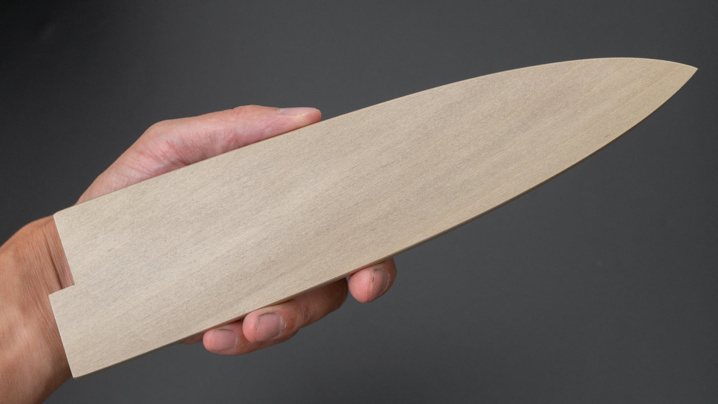 Hitohira Mumei Ho Wood Saya Gyuto 210mm