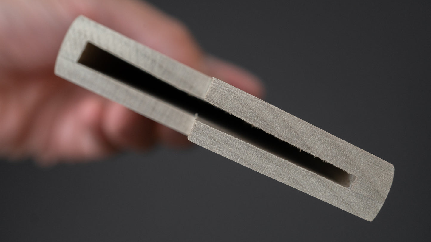 Hitohira Mumei Ho Wood Saya Gyuto 210mm