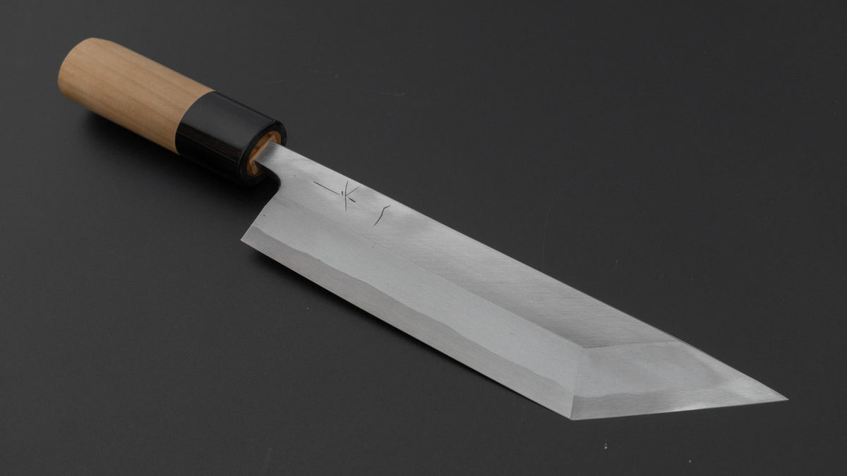 Hitohira Togashi Blue #2 Edo Saki 180mm Ho Wood Handle