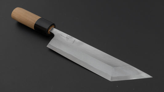 Hitohira Togashi Blue #2 Edo Saki 180mm Ho Wood Handle