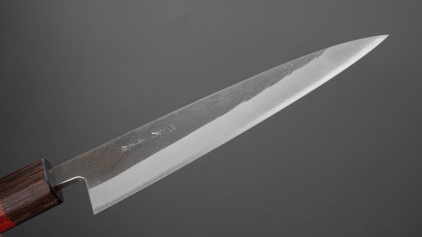 Hitohira TD Blue #2 Stainless Clad Kurouchi Gyuto 165mm Padauk Handle