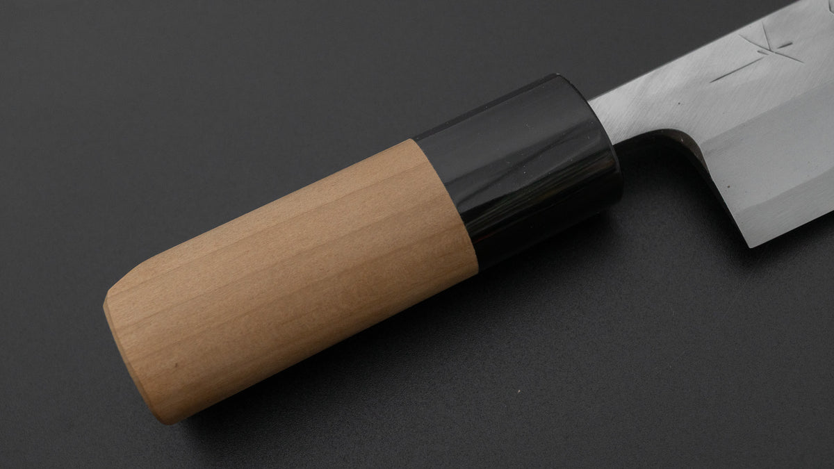 Hitohira Togashi Blue #2 Edo Saki 180mm Ho Wood Handle