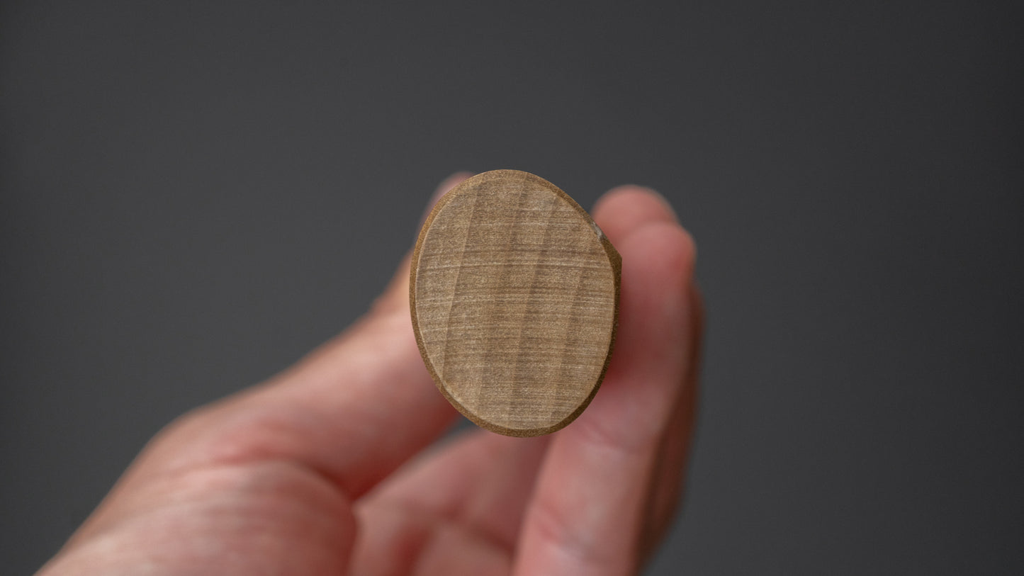 Hitohira TD SLD Migaki Santoku 165mm Ho Wood Handle (D-Shape)