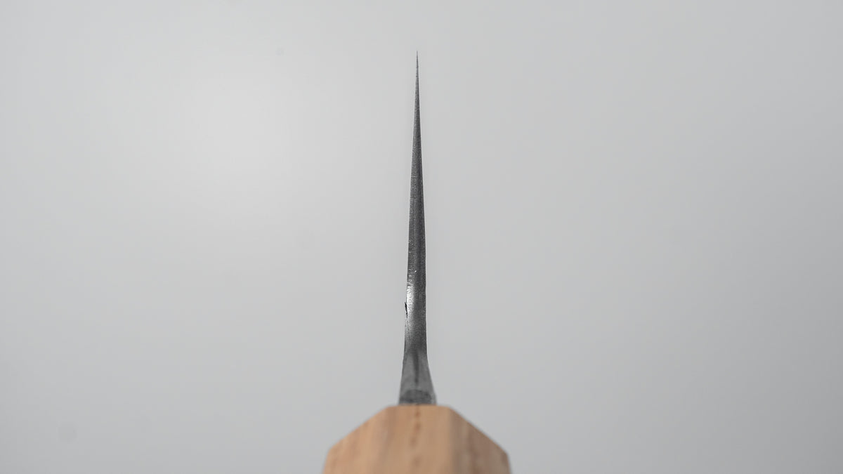 Hitohira Hinode Nashiji White #2 Stainless Clad Nakiri 180mm Wenge Handle