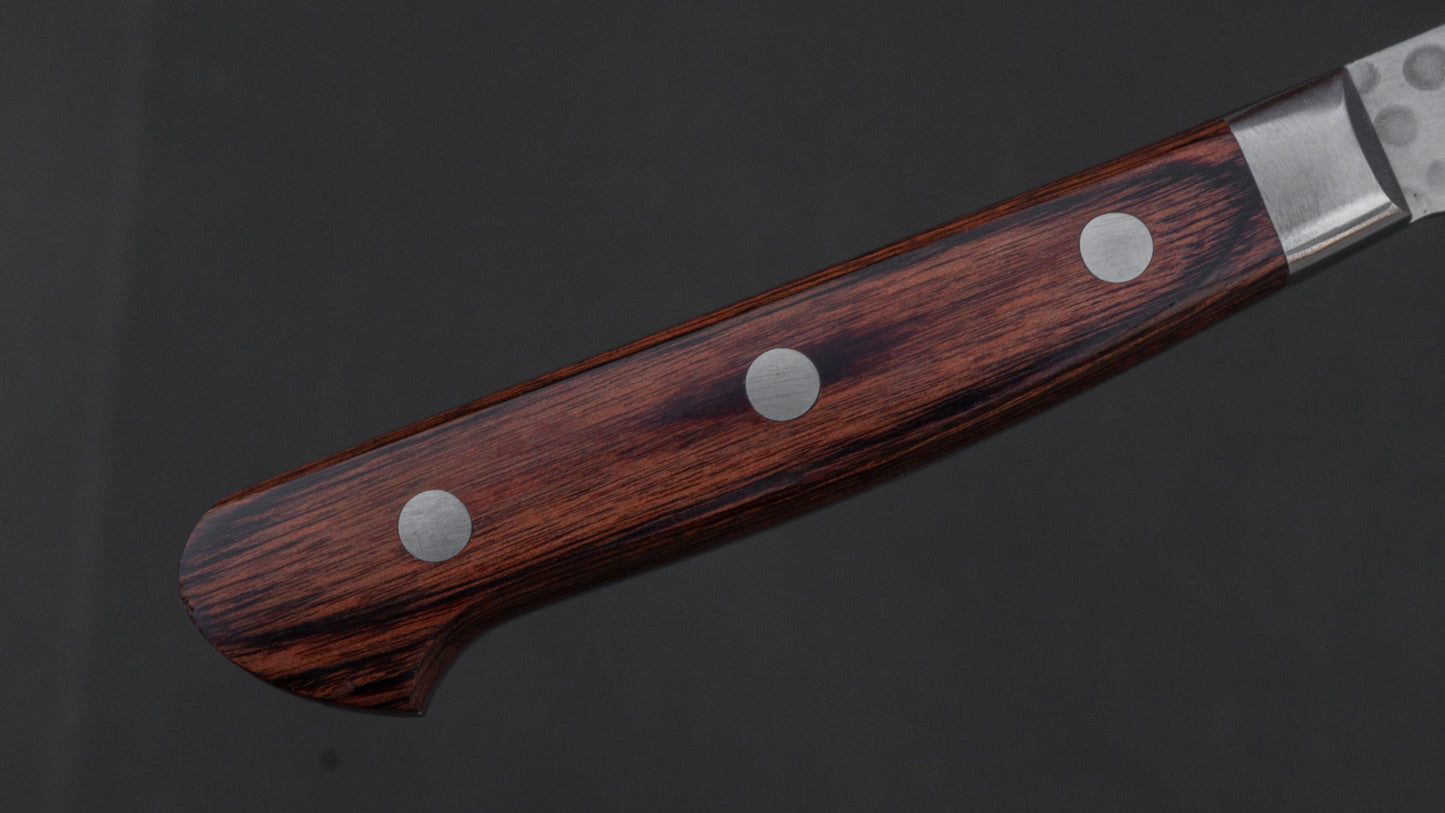 Hitohira HG Tsuchime Damascus Paring 85mm Imitation Mahogany Handle