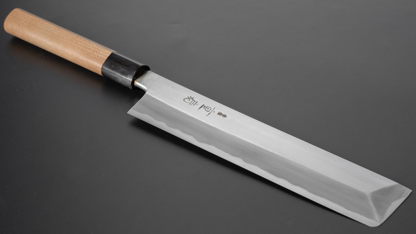 Shigefusa Kasumi Usuba 225 mm Ho houten handvat