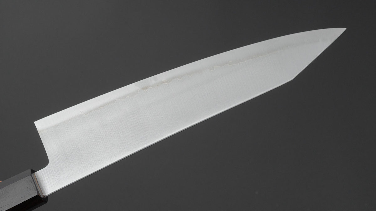 Hitohira Imojiya TH Blue Super Kiritsuke Gyuto 210mm Ebony Handle