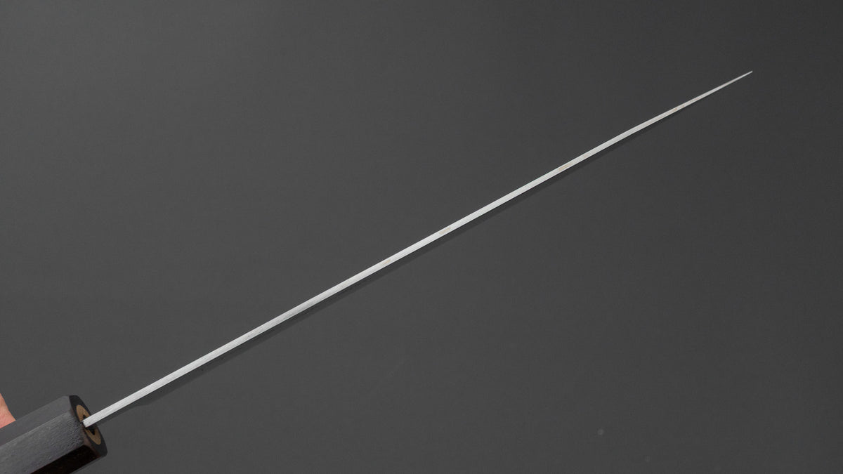 Hitohira Imojiya TH Blue Super Kiritsuke Gyuto 210mm Ebony Handle