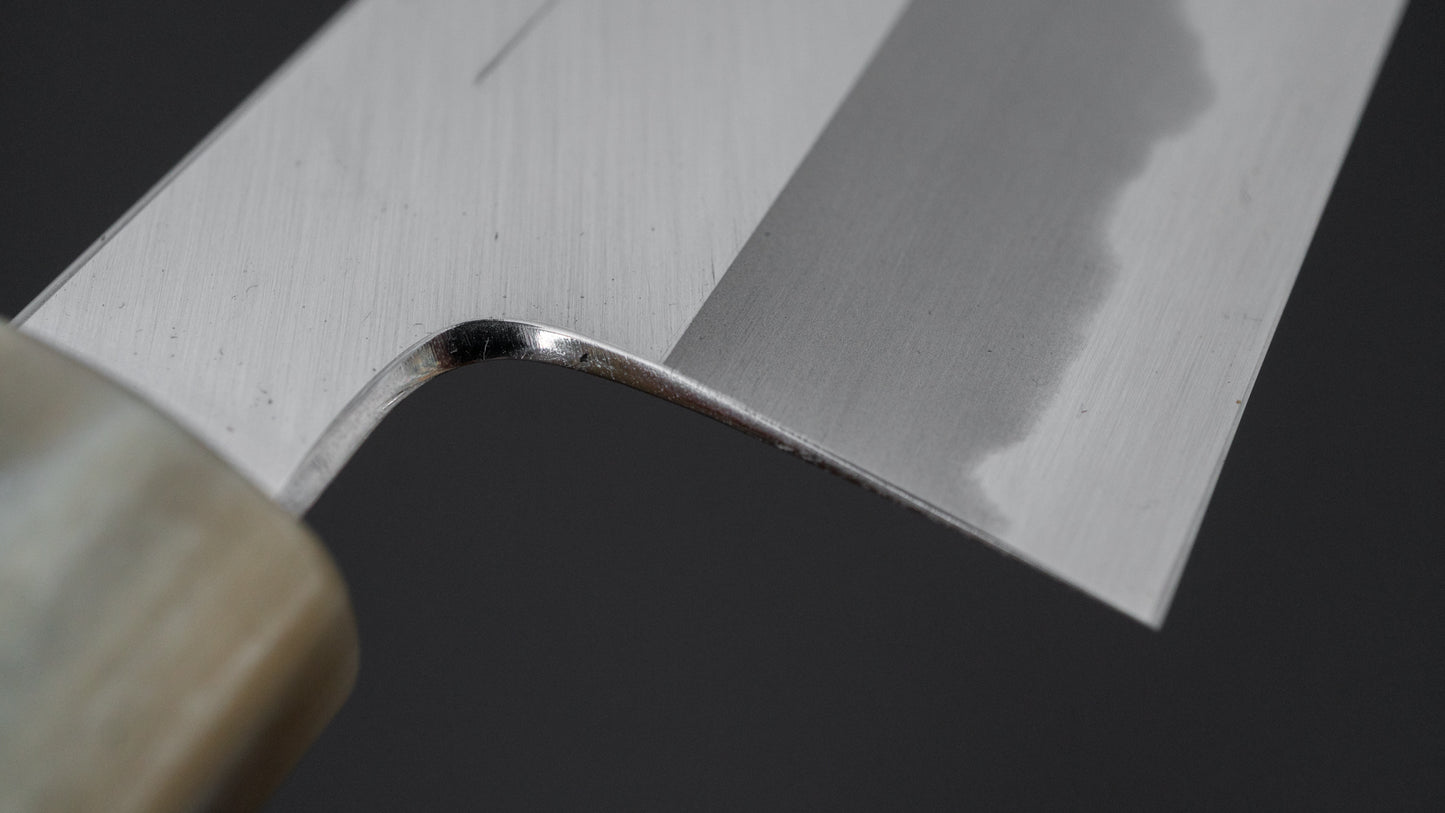 Hitohira Tanaka Kyuzo Blue #1 Migaki Gyuto 210mm Taihei Makassar Ebony Handle